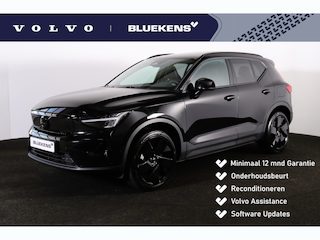 Volvo EX40 Extended Range Ultra 82 kWh - Panorama/schuifdak - IntelliSafe Assist & Surround - 360º Camera - Harman/Kardon audio - Verwarmde voorstoelen, stuur & achterbank - Parkeersensoren voor & achter - Elektr. bedienb. voorstoelen met geheugen links - Draadloze tel. lader - Warmtepomp - 20' LMV
