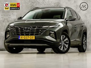 Hyundai Tucson 1.6 T-GDI HEV Comfort 230Pk Automaat (APPLE CARPLAY, GROOT NAVI, CAMERA, STOELVERWARMING, TREKHAAK, SPORTSTOELEN, GETINT GLAS, ADAPTIVE CRUISE, NIEUWSTAAT)