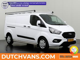 Ford Transit Custom 2.0TDCI L2H1 Worker Imperiaal | 2800Kg Trekhaak | Airco | Cruise | Betimmering | 3-Zits