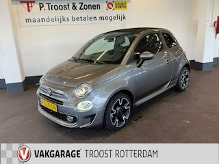 Fiat 500 0.9 TwinAir Turbo Sport Cabriolet | Apple carplay | Navigatie | Cruise control | Climate control | Lederen bekleding | Nederlands geleverd