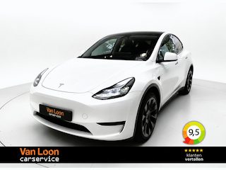 Tesla Model Y Std Range 299PK/Leder/Yoke stuur/Performance spoiler/