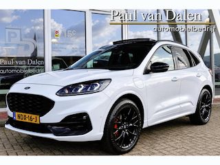 Ford Kuga 2.5 PHEV 225PK AUTOMAAT ST-LINE X BLACK PACK Panodak | SOH 100% | Winter/Driver/Technology Pack | Camera | Adapt.Cruise | Half Leer | B&O | 20 Inch Lm | Led | Pdc v+a | Electr. Klep |