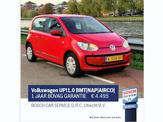 Volkswagen Up 1.0 BMT Airco / 1JAAR BOVAG GARANTIE