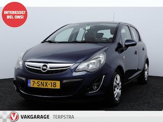Opel Corsa 1.2-16V Design Edition/ APK 11-27!/ 5-Drs/ Trekhaak/ 15'' LMV/ Stoel + Stuurverw./ Airco/ Cruise/ Elek. pakket/ Isofix/ Radio-CD AUX/ Multi. LEDER. Stuur/ PDC/ Mistl.