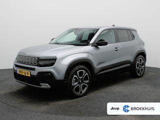 Jeep Avenger 1.2 e-Hybrid Summit Camera | Navigatie | Carplay/Android Auto | Keyless | 18" Diamond Cut Lichtmetalen Velgen | Half Leder
