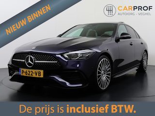 Mercedes-Benz C-klasse 180 AMG Line Sfeerverlichting | Pano | Camera |  Stoelverwarming