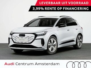 Audi Q4 e-tron S edition performance 82 kWh 286 pk | Glazen panoramadak | MMI bijrijdersdisplay | Techniekpakket plus | Trekhaak |