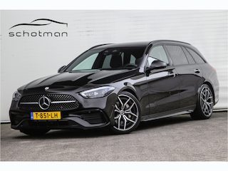 Mercedes-Benz C-klasse Estate 200 AMG Premium, Massage, Leder, Achterasbesturing, Distronic, Nightpakket