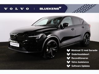 Volvo EC40 Plus Europa 70 kWh - Panoramadak - IntelliSafe Assist & Surround - Harman/Kardon audio - Parkeercamera achter - Verwarmde voorstoelen, stuur & achterbank - Parkeersensoren voor & achter - Elektr. bedienb. voorstoelen met geheugen links - Draadloze tel. lader - Warmtepomp - Extra getint glas - 19' LMV