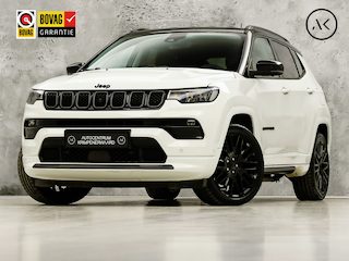 Jeep Compass 4xe 240 Plug-in Hybrid Electric S 240Pk Automaat (APPLE CARPLAY, SOH 95,3%, ALPINE AUDIO, 360 CAMERA, LEDER, SPORTSTOELEN, ADAPTIVE CRUISE, GETINT GLAS, KEYLESS, NIEUWSTAAT)
