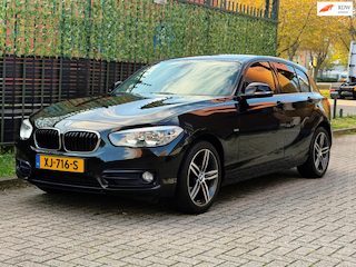 BMW 116d 116pk AUT 2015 Zwart CRUISE|TREKHAAK|2E EIGENAAR