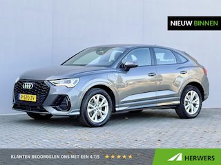 Audi Q3 45 TFSI e S Edition / AppleCarplay AndroidAuto / S Line / Navigatie / Matrix LED / PDC Achter / Elektrische Achterklep / Virtual Cockpit / Sport Stoelen / 1.400 KG Trekgewicht /