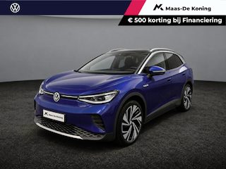 Volkswagen ID.4 Pro Business 77 kWh 204pk · SOH 96,8 · Panoramadak · Inklap. Trekhaak · Warmtepomp · Matrix LED · Stuur- & Stoelverwarming · 21"Velgen ·