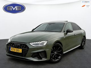 Audi A4 LIMOUSINE 35 TFSI S- LINE edition, district groen metallic, lederen sportinterieur,schuifdak, 19 inch