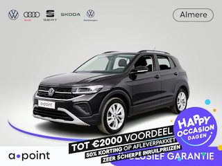 Volkswagen T-Cross 1.0 TSI Life Edition 116 pk Automaat (DSG) | Navigatie via App | Parkeersensoren | Achteruitrijcamera | Cruise control | Apple carplay / Android auto | LED koplampen | Autom. Airco |