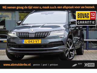 Skoda Karoq 1.5 TSI 150PK ACT Sportline Business DSG Automaat | Org. NL | BOVAG Garantie | Trekhaak | Panoramadak | Camera | 19'' Velgen | Canton | Stoel/Stuur/Voorruitverwarming | Adaptive Cruise Control |
