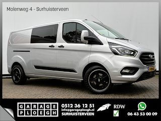 Ford Transit Custom 340 2.0 TDCI L2H1 Limited DC Trekhaak Adapt.Cruise Camera Carplay Stoelverw Voll.Onderhoud!