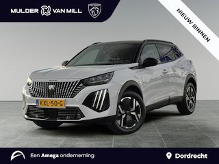 Peugeot 2008 GT 1.2 Hybrid 145pk e-DCS6 | ADAPTIVE CRUISE | GRIPCONTROL | 360° CAMERA | NAVI | KEYLESS ENTRY | DODEHOEKBEW. | APPLE CARPLAY / ANDROID AUTO | LEDER/STOF