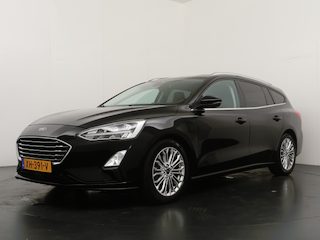 Ford Focus Wagon EcoBoost 125 pk Titanium | Trekhaak | 17" | Full LED | Navi | Clima | Cruise | Apple Carplay & Android Auto |