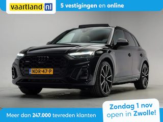 Audi Q5 55 TFSI e S Line Competition Black [ Luchtvering Memory Leder 360°cam ]