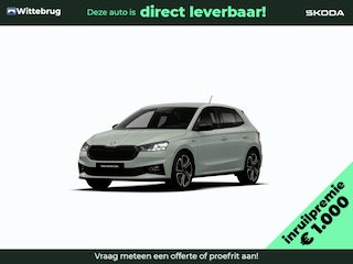 Skoda Fabia 1.0 TSI Monte Carlo € 1.000,00 inruilpremie/ Staat in showroom Den Haag/ Complete Fabia
