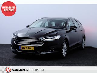 Ford Mondeo Wagon 1.5 TDCi Titanium/ LED Koplampen/ Voorruitverw./ Keyless/ Dode-Hoek DET./ PDC V+A/ Android-Auto/ PDC V+A/ Lane-Assist./ Grootlicht Assist./ 16'' LMV/ Chroom.