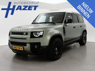 Land Rover Defender 3.0 6-CILINDER DIESEL D200 110 GRIJS KENTEKEN HERITAGE | 3-ZITS | 22 INCH | LUCHTVERING | 360 CAMERA