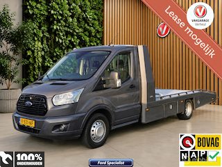 Ford Transit 350 2.0 TDCI✅170Pk✅Tijhof✅Autotransport✅Oprijwagen✅Luchtvering