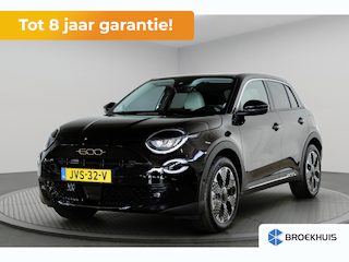 Fiat 600 1.2 Hybrid 145PK La Prima | Tot 8 Jaar Garantie | Camera | Parkeersensoren | Navigatie | Elektrische Achterklep | Stoelverwarming |