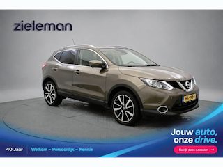 Nissan Qashqai 1.2 Tekna Automaat - Panorama, Navi, Camera, Leer, Stoelverw. Trekhaak