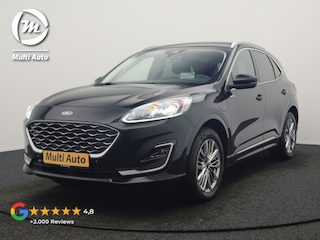 Ford Kuga 2.5 PHEV Vignale 225pk Dealer O.H. | Trekhaak Af Fabriek | Head Up | Camera | Bang & Olufsen | Lederen Sportstoelen Memory & Verwarmd | Keyless | Apple Carplay | Stuur Verwarmd | Navigatie | DAB | Cruise Control | Plug In Hybrid |