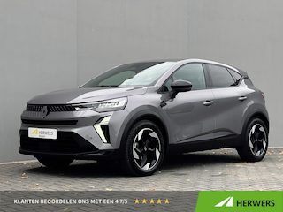 Renault Captur 1.8 E-Tech full hybrid 160 techno / Fabrieksgarantie tot 02-2029 / Pack Winter / Stuur- en stoelverwarming / Navigatie groot scherm / Camera / Climate Control / 18" LM wielen /
