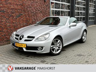 Mercedes-Benz SLK 200 K. Cabrio Hardtop ParkeerSensoren/Stoel&Nek Verwarm/Leder/Airco/Cruise/Bluetooth