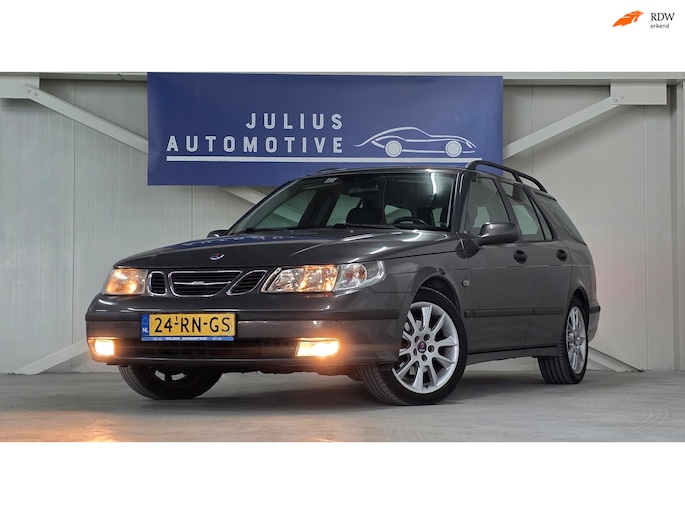Saab 9-5 Estate 2.3t Linear Business Pack Trekhaak A/T Origineel Nederlands APK 07-2026!
