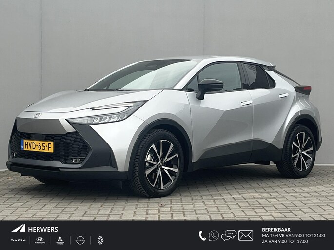 Toyota C-HR 1.8 Hybrid 140 Dynamic / tot 10 jaar Garantie* / Achteruitrijcamera / Apple Carplay & Android Auto / Navigatie full map / Adaptieve Cruise Control / Climate Control / Keyless Entry & Start / Dodehoek Detectie /  All Season Banden