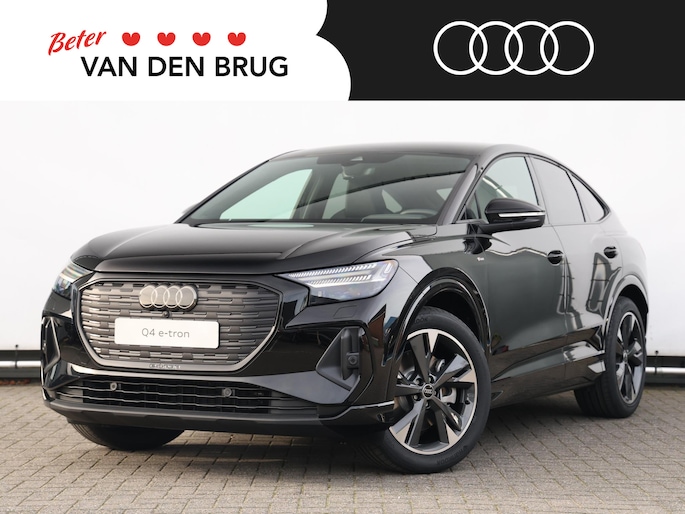 Audi Q4 Sportback e-tron S edition Competition 45 82 kWh 286 pk | Optiek zwart plus | Assistentiepakket plus |