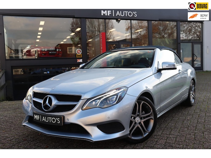Mercedes-Benz E-klasse Cabrio 200 Ambition|Leder|Led|Navi|Nek verwarming|Facelift NL Auto