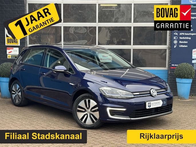Volkswagen E-Golf e-Golf GRATIS Afleverpakket! Achteruitrijcamera | Voorstoelen Verwarmd |