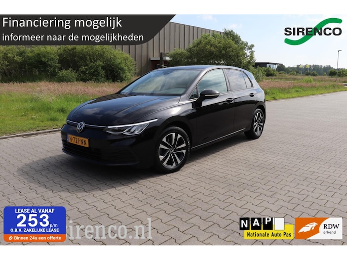 Volkswagen Golf 8 1.5 eTSI VIII 150 PK united stuur&stoelverwarming led sfeerverlichting grote navi virtual cockpit adaptive cruise