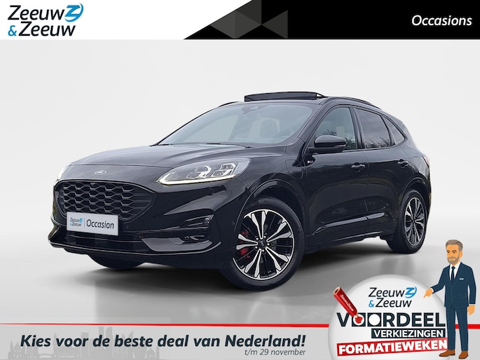 Ford Kuga 2.5 PHEV ST-Line X | Winterpack | Driver Assistancepack | El. Trekhaak | Panoramadak | 19" Lichtmetaal | Adaptive Cruisecontrol | El. Achterklep | Camera V+A | Dodehoekdetectie |