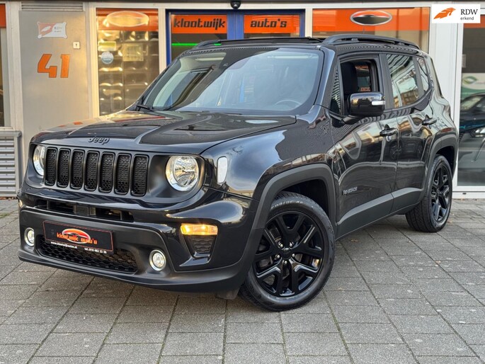 Jeep Renegade 1.3T BLACK Limited Automaat Panorama 18”LM CarPlay