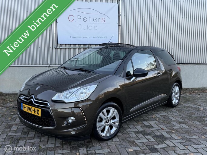 Citroën DS3 Cabrio 1.2 VTi So Chic 2013 / Vouwdak Cabriolet / Climate / Bluetooth / NAP