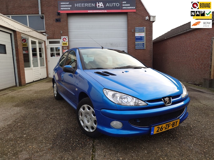 Peugeot 206 1.4 Forever, 5 deurs, Airco, Nieuwe apk met onderhoud