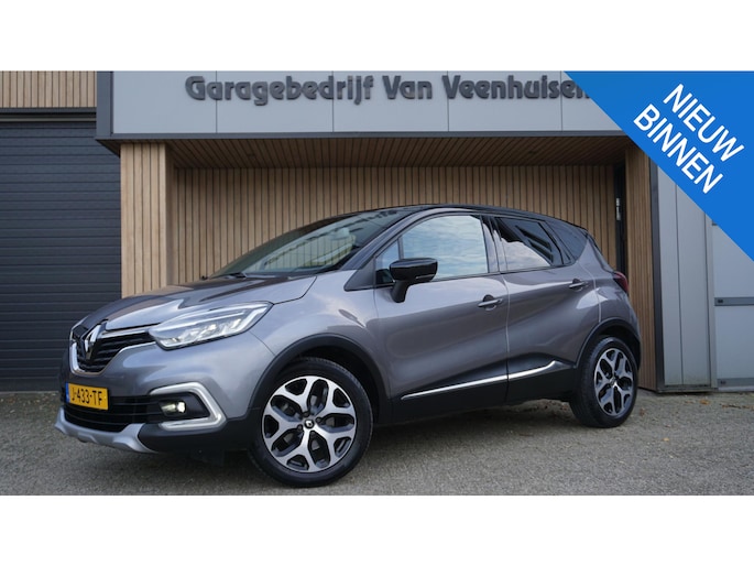 Renault Captur 1.3 TCe 150PK Automaat Intens Pano.Dak Trekhaak 17inch LM Keyless LED H-Leder 91878km!