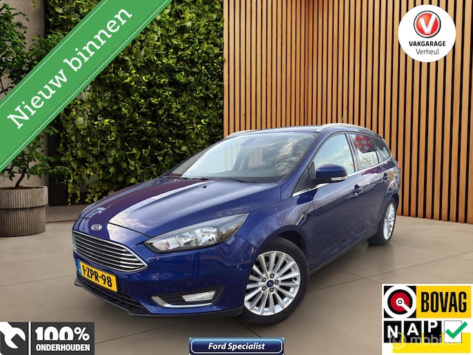 Ford Focus Wagon 1.0 Titanium Edition|125Pk|Trekhaak|Navi