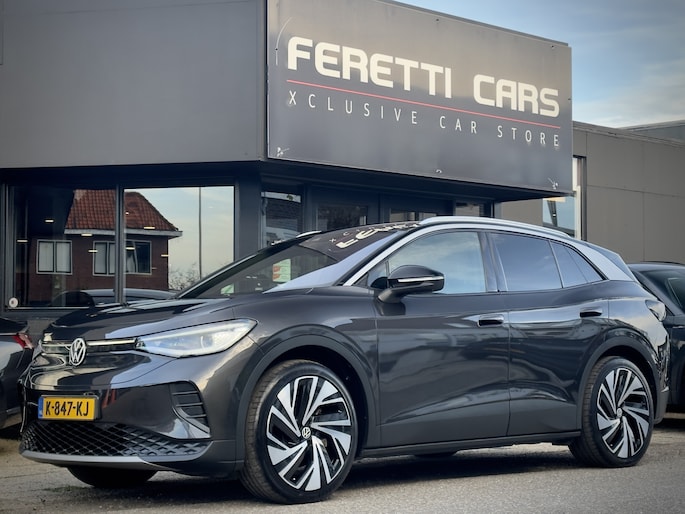 Volkswagen ID.4 FIRST MAX 77 KWH PANODAK DESIGNO-LEDER 21 INCH-LMV NAVI CAMERA APPLE-CARPLAY LED PDC