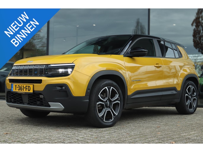 Jeep Avenger SUMMIT 54 KWH | LED | CARPLAY | CAMERA | KEY-LESS | ACC | WARMTEPOMP | STOELVERW.