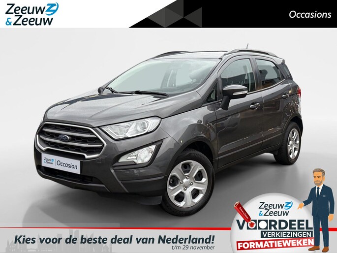 Ford EcoSport 1.0 EcoBoost Trend Ultimate | Trekhaak | Achteruitrijcamera | Apple carplay/android auto | Cruise Control | 12 maanden garantie |