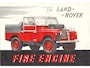 Land Rover Series 1 86 inch Fire Engine PATINA Ongerestaureerd originele staat