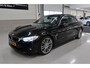 BMW 4-Serie Cabrio 430i High Executive Sport 252pk Zwart Leer Navigatie Bluetooth Nekverwarming Stoelverwarming Head-up display Sportvelgen Stuurverwarming Sportstoelen PDC Boekjes nette staat Airco-ecc